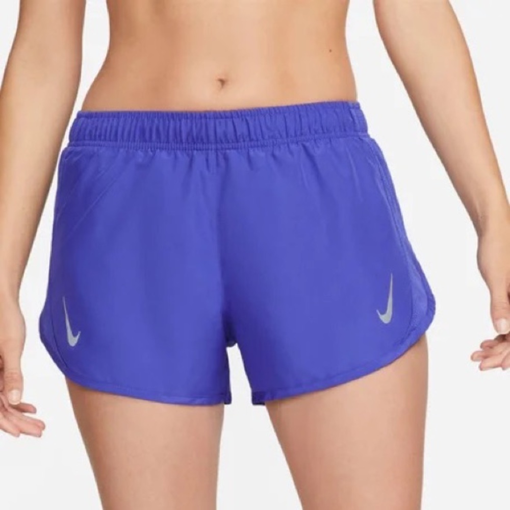 NWOT Nike Dri Fit Tempo Pace Running Shorts Periwinkle/Blue